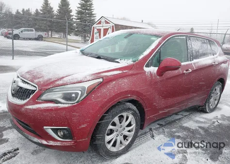2019 Buick Envision Fwd Preferred z USA, uszkodzony, nr VIN LRBFXBSA3KD044768
